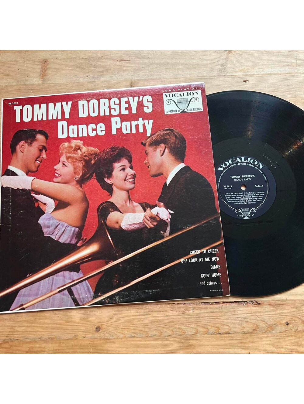 Tom Dorsey - Tom Dorsey's Dance Party 33rpm VG+ VR02